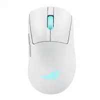 ASUS ROG Keris II Origin WHT ratón Juego mano derecha RF Wireless + Bluetooth + US