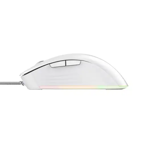 Trust GXT924W YBAR+ ratón Juego mano derecha USB tipo A Óptico 25600 DPI