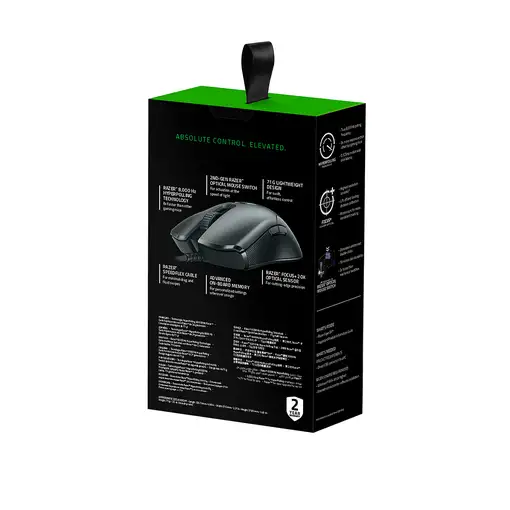 Razer Viper ratón Juego mano derecha USB tipo A Óptico 20000 DPI