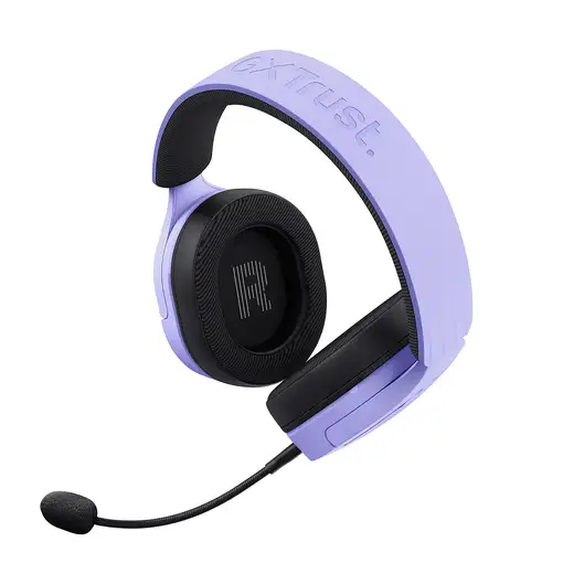 Trust GXT 490P FAYZO Auriculares Alámbrico Diadema Juego USB tipo A Negro, Púrpura