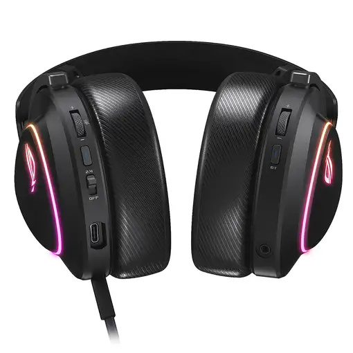 ASUS ROG DELTA II Auriculares Inalámbrico y alámbrico Diadema Juego USB Tipo C Blu