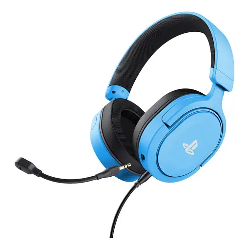 Trust GXT 498B Forta Auriculares Alámbrico Diadema Juego Azul