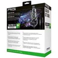 NACON RIG 300 PRO HX Auriculares Alámbrico Diadema Juego Negro
