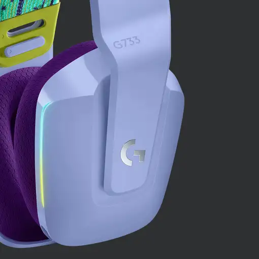 Logitech G 981-000890 auricular y casco Auriculares Inalámbrico Diadema Juego Lila