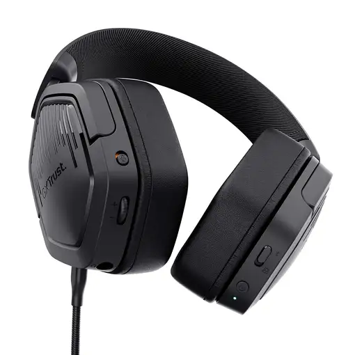 Trust GXT 493 Carus Auriculares Inalámbrico y alámbrico Diadema, Casco Juego USB T