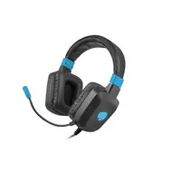 FURY NFU-1584 auricular y casco Auriculares Alámbrico Diadema Juego Negro, Azul