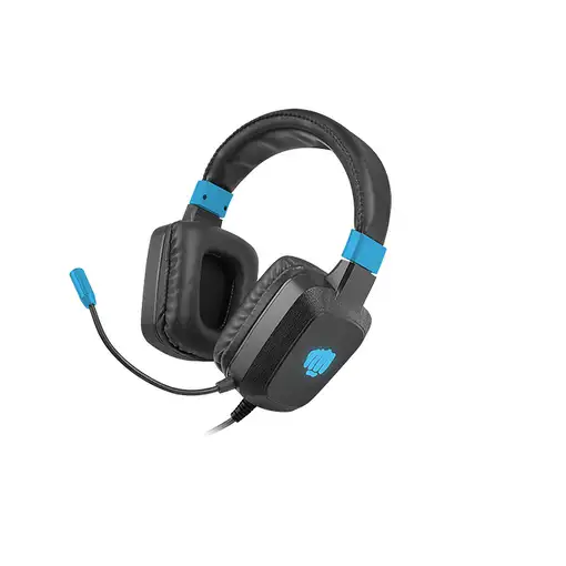 FURY NFU-1584 auricular y casco Auriculares Alámbrico Diadema Juego Negro, Azul
