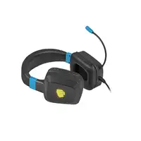 FURY NFU-1584 auricular y casco Auriculares Alámbrico Diadema Juego Negro, Azul