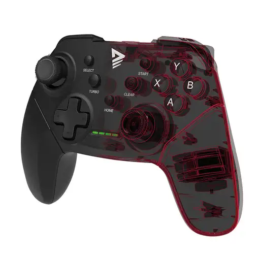 Savio RAGE WIRELESS - gamepad - tradlo Negro USB Analógico PC, Playstation 3