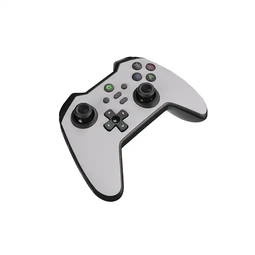 GENESIS Mangan 400 Blanco Bluetooth Gamepad Analógico/Digital Android, MAC, Ninten