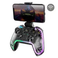 Mars Gaming MGP-BT2 Negro, Transparente Bluetooth/USB Gamepad Analógico/Digital An