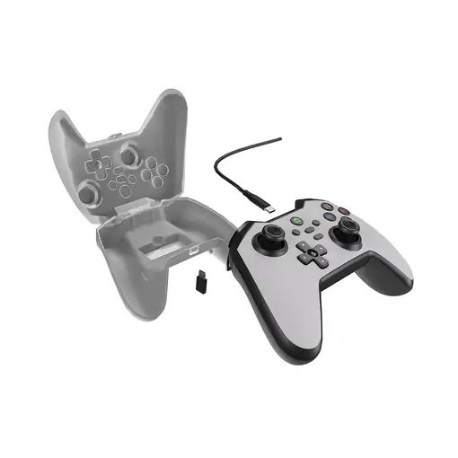 GENESIS Mangan 300 Blanco USB Gamepad Analógico/Digital Android, Nintendo Switch,
