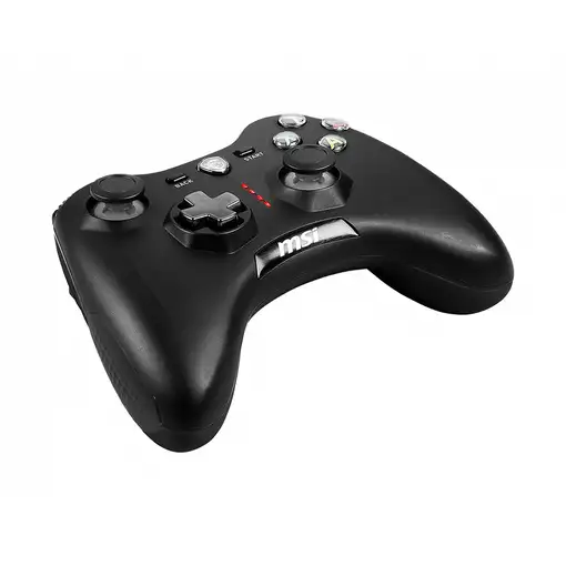 MSI Force GC30 V2 Negro USB 2.0 Gamepad Analógico/Digital Android, PC