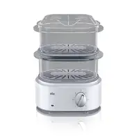 Braun FS 5100 vaporizador 2 cesta(s) Encimera 850 W Blanco
