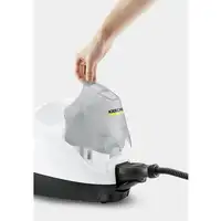 Kärcher SC 4 EasyFix IRON Limpiador a vapor de cilindro 0,8 L 2000 W Negro, Blanco