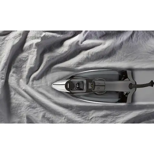 Rowenta DW7025 Plancha a vapor Suela Microsteam 400 HD Láser 2700 W Negro, Gris