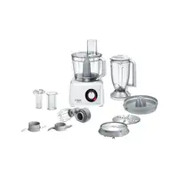 Bosch MultiTalent 8 robot de cocina 1100 W 3,9 L Translúcido, Blanco Balanza integ