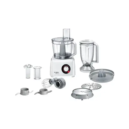 Bosch MultiTalent 8 robot de cocina 1100 W 3,9 L Translúcido, Blanco Balanza integ