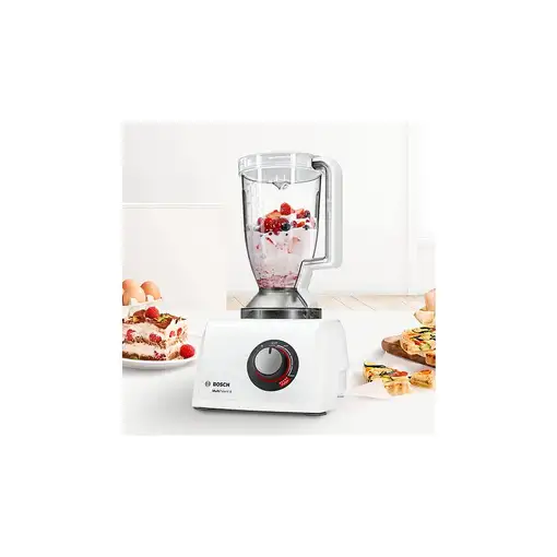 Bosch MultiTalent 8 robot de cocina 1100 W 3,9 L Translúcido, Blanco Balanza integ