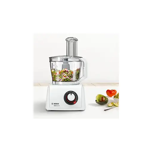 Bosch MultiTalent 8 robot de cocina 1100 W 3,9 L Translúcido, Blanco Balanza integ