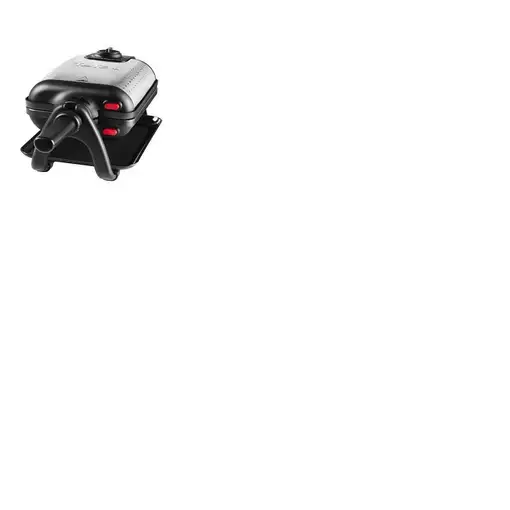 Tefal WM756D gofrera 2 barquillo(s) 1200 W Negro, Acero inoxidable