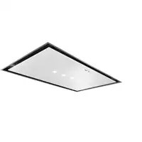 Siemens iQ500 LR97CBS20 campana De techo Negro, Blanco A 760 m³/h