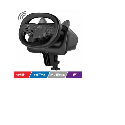 Spirit of Gamer RACE WHEEL PRO AIR Negro Bluetooth/USB Volante Android, Nintendo S