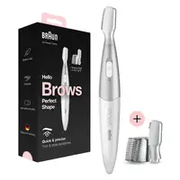 Braun FG1106 depiladora de precisión Plata