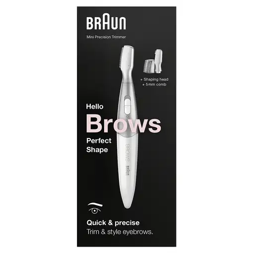 Braun FG1106 depiladora de precisión Plata