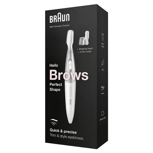 Braun FG1106 depiladora de precisión Plata