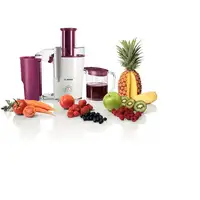 Bosch MES25C0 exprimidor Licuadora centrífuga 700 W Cereza (fruta), Transparente,