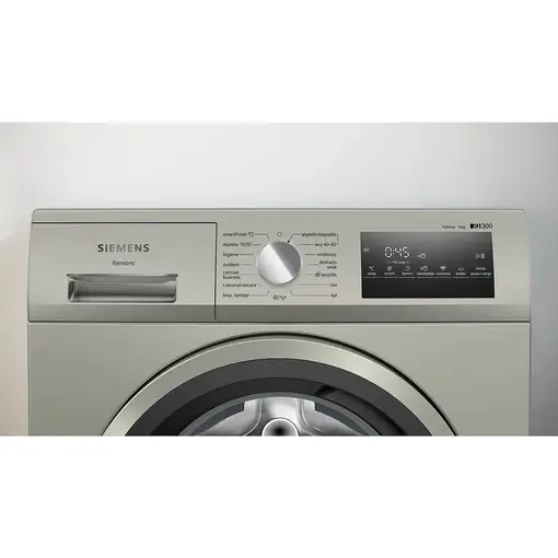 Siemens WM14N29XEP lavadora Carga frontal 9 kg 1400 RPM Acero inoxidable