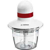 Bosch MMRP1000 picadora eléctrica de alimentos 0,8 L 400 W Rojo, Transparente, Bla