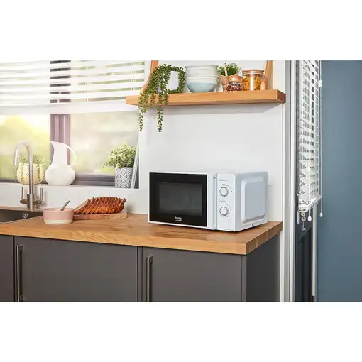 Beko MOC20100WFB microondas Blanco Solo microondas Encimera 20 L 700 W