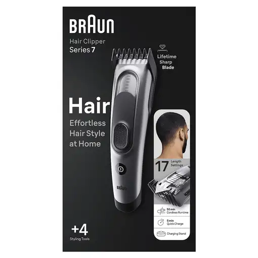 Braun HC7390 Negro, Gris 17 Níquel-metal hidruro (NiMH)