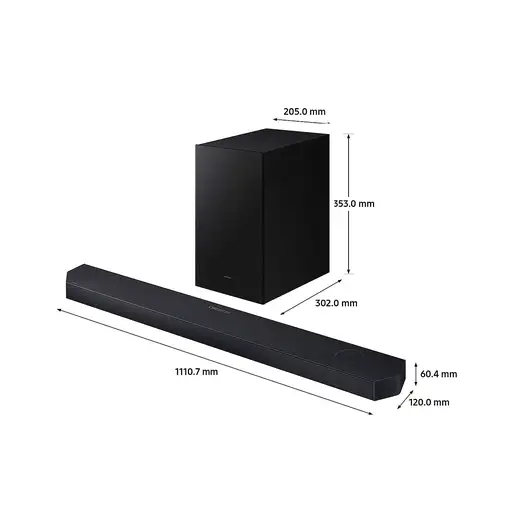 Samsung HW-Q700D Negro 3.1.2 canales