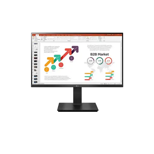 LG 24BP45SP-B pantalla para PC 60,5 cm (23.8") 1920 x 1080 Pixeles Full HD LED Neg