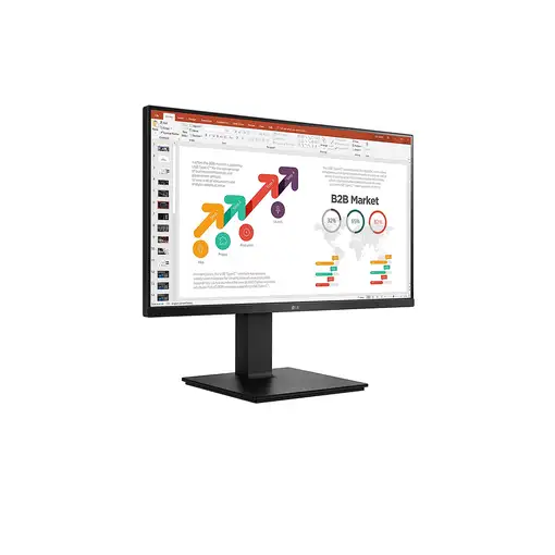 LG 24BP45SP-B pantalla para PC 60,5 cm (23.8") 1920 x 1080 Pixeles Full HD LED Neg