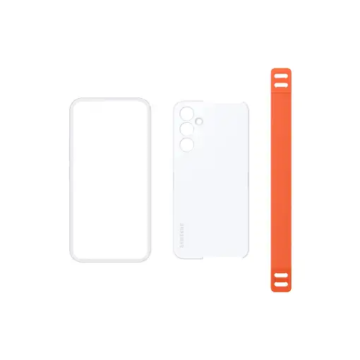 Samsung EF-XA546 funda para teléfono móvil 16,3 cm (6.4") Naranja, Blanco