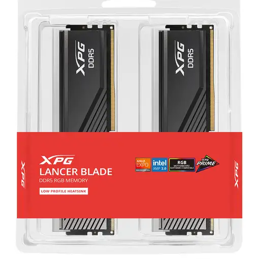 ADATA LANCER BLADE RGB DDR5 módulo de memoria 64 GB 2 x 32 GB 6000 MHz ECC