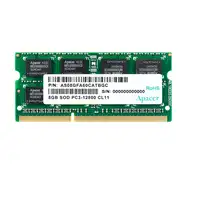 Apacer AS08GFA60CATBGJ módulo de memoria 8 GB 1 x 8 GB DDR3 1600 MHz