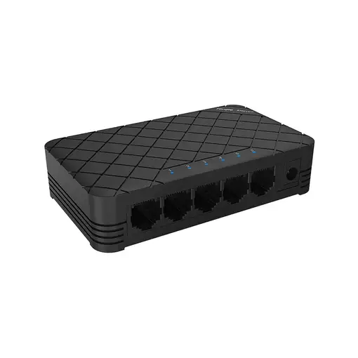 Ruijie Networks RG-ES05 switch No administrado Fast Ethernet (10/100) Negro