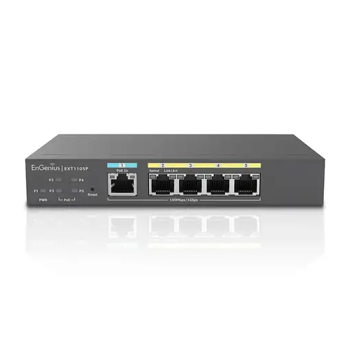 EnGenius EXT1105P switch Gestionado L2 Gigabit Ethernet (10/100/1000) Energía sobr