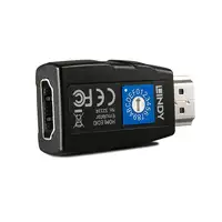 Lindy 32114 cambiador de género para cable HDMI Type A Negro