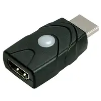 Lindy 32114 cambiador de género para cable HDMI Type A Negro