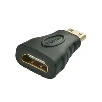 Lindy 41207 cambiador de género para cable HDMI Negro