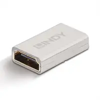 Lindy 41511 cambiador de género para cable HDMI 2.1 Plata