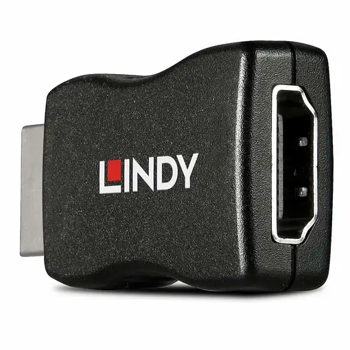 Lindy 32104 cambiador de género para cable HDMI-A Negro