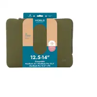 Mobilis 049020 maletines para portátil 36,1 cm (14.2") Maletín Verde, Gris