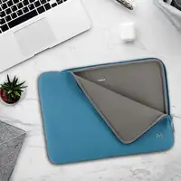 Mobilis 049018 maletines para portátil 35,6 cm (14") Funda Azul, Gris